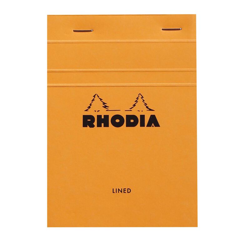 Rhodia Bloc Pad No. 13 A6 Lined Orange image number 0