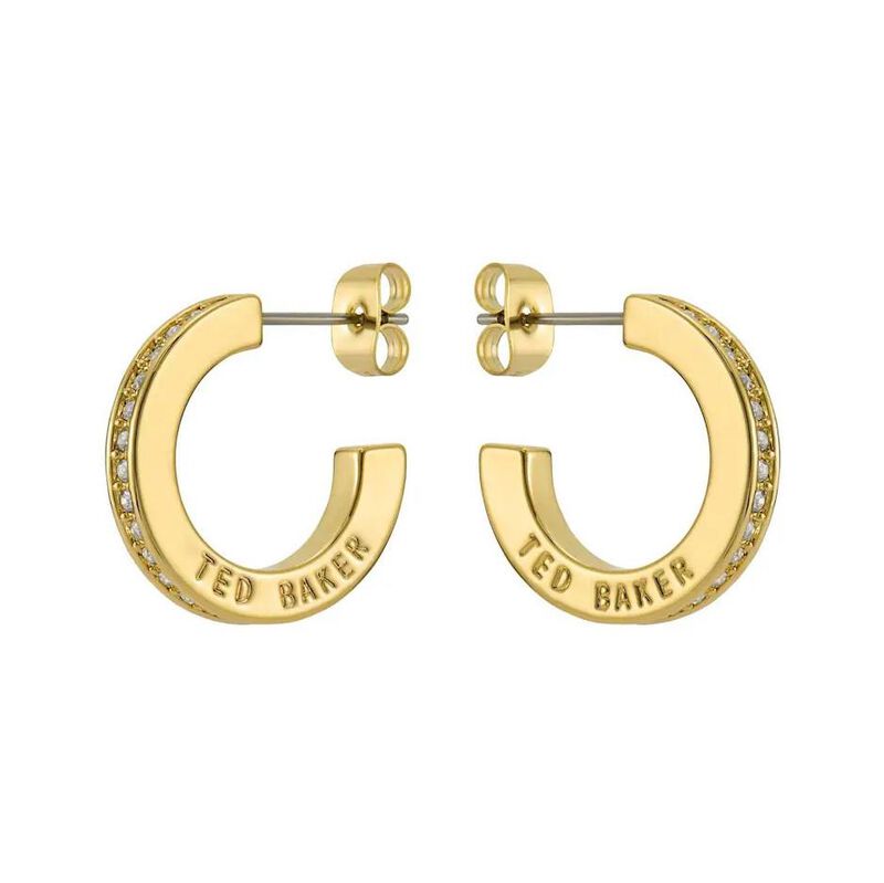 Ted Baker Sinliaa Crystal Hoop Earrings image number 1