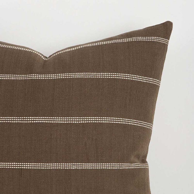 Baya Juno Cushion With Feather Inner 55x55cm - Thyme image number 2