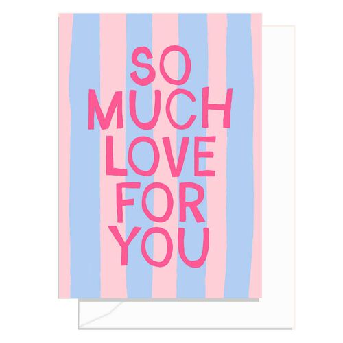Elm Paper Beach Club So Much Love Card