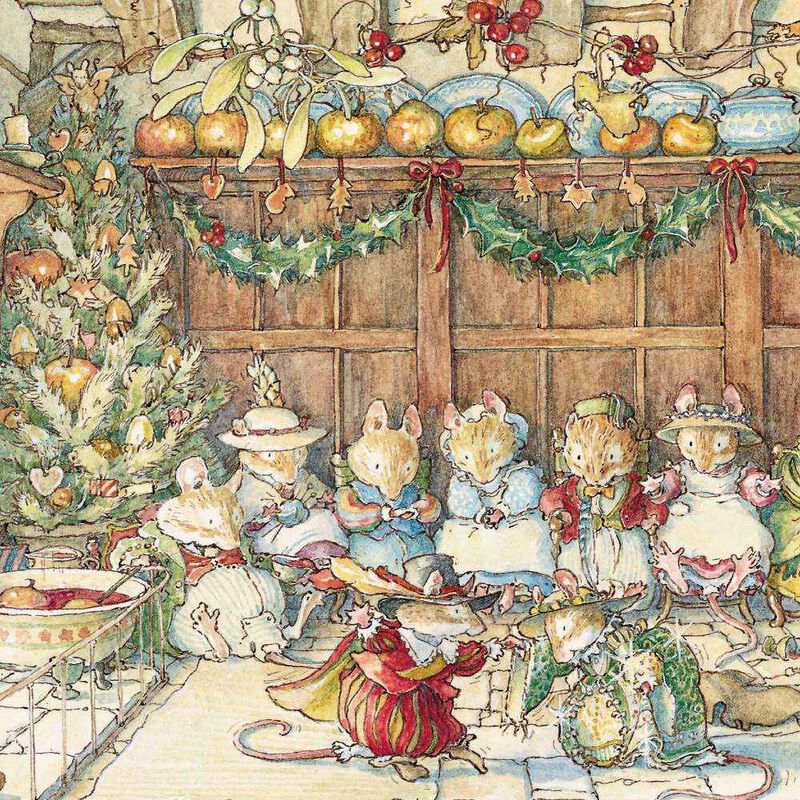 Museums & Galleries Cosy Christmas Boxed Cards 16 Pack image number 2