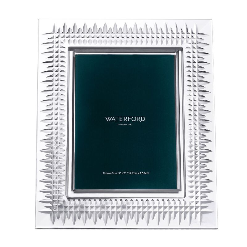 Waterford Lismore Diamond Picture Frame 5x7" image number 0