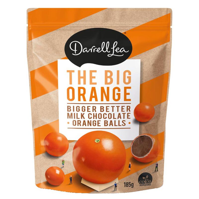 Darrell Lea The Big Orange - 168g image number 0
