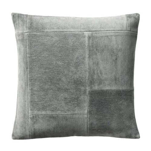West Elm Patchwork Chenille Cushion Cover 50cm