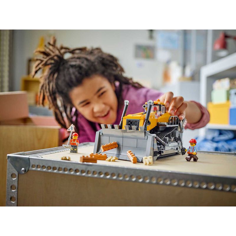 LEGO City Yellow Bulldozer image number 3