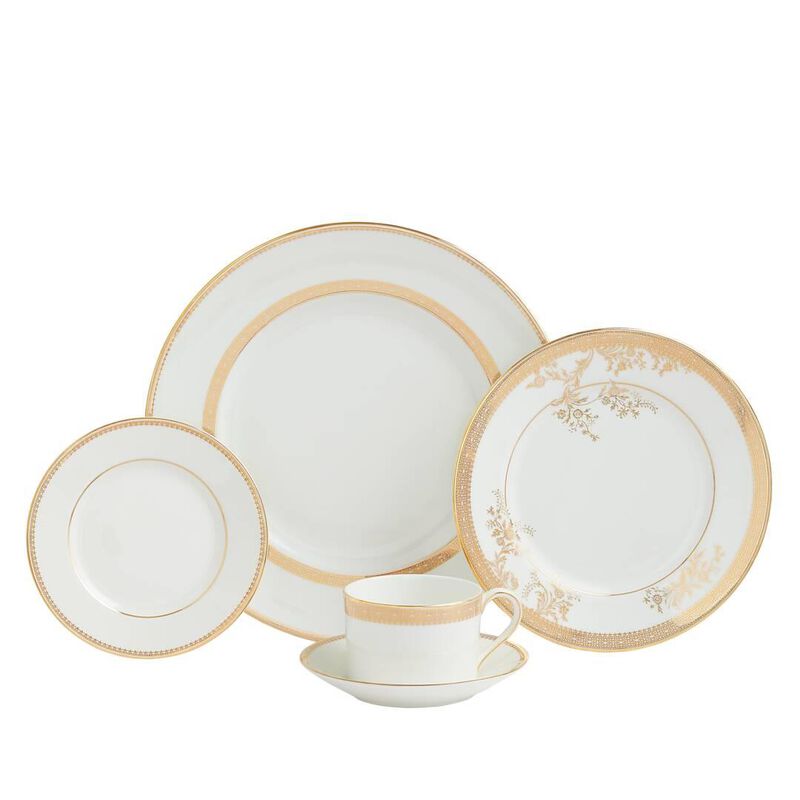 Vera Wang Wedgwood Vera Wang Lace Gold 10 Piece Set image number 0