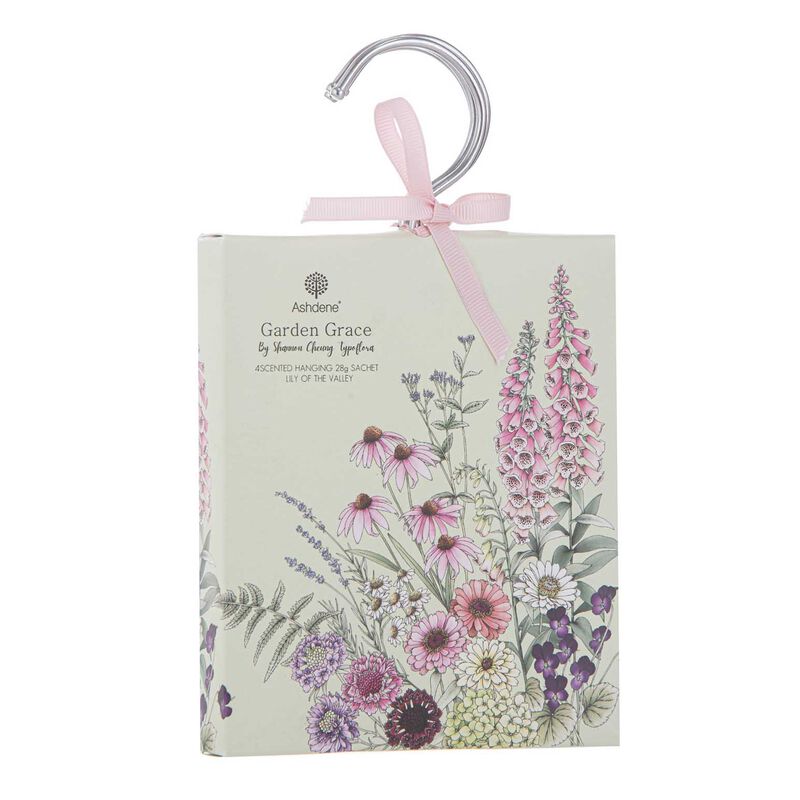 Ashdene Garden Grace 4Pk Lily Of The Valley Hang Sachet image number 0