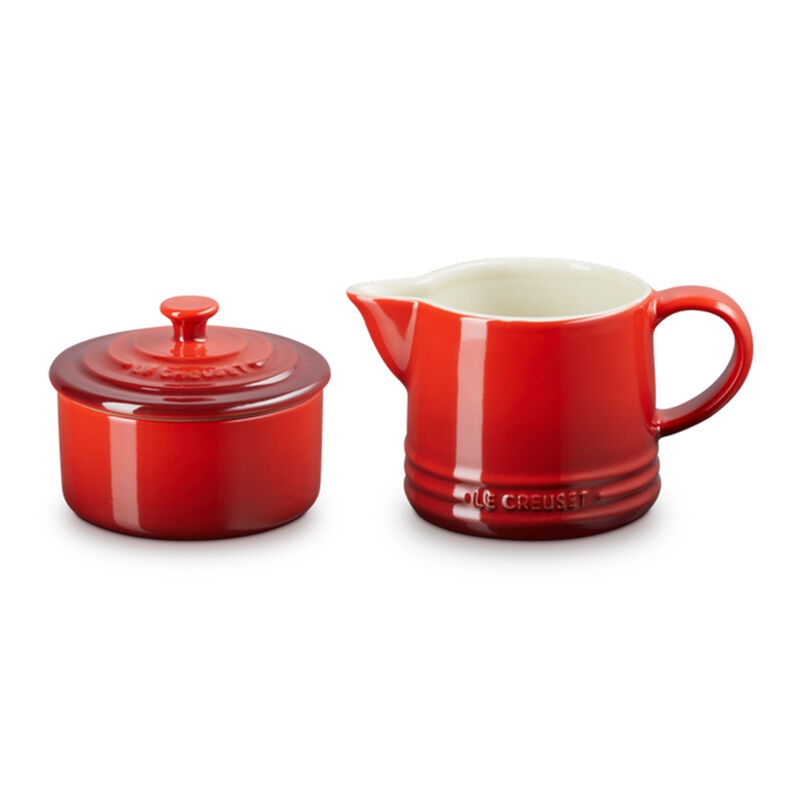 Le Creuset Milk & Sugar Set - Cerise image number 0