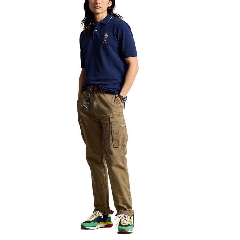 Polo Ralph Lauren Classic Fit Polo Bear Mesh Polo Shirt image number 3
