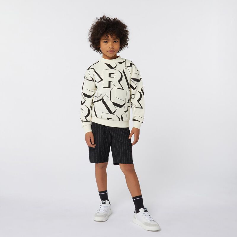 Karl Lagerfeld Printed Jersey Sweatshirt 10Y - 16Y image number 1