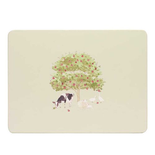 Sophie Allport Placemats - Set Of 4 - Farm Friends