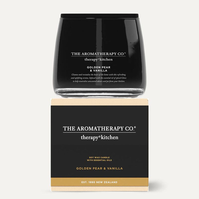 Therapy® Kitchen Soy Wax Candle 260g - Golden Pear & Vanilla image number 1