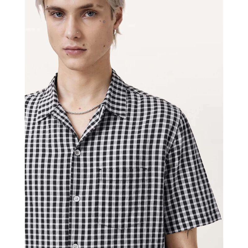 AllSaints Tawney Short Sleeve Check Shirt image number 2