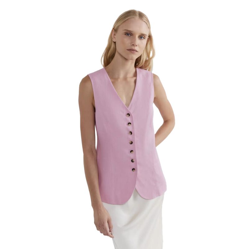 JAG Kayla Linen Vest image number 4
