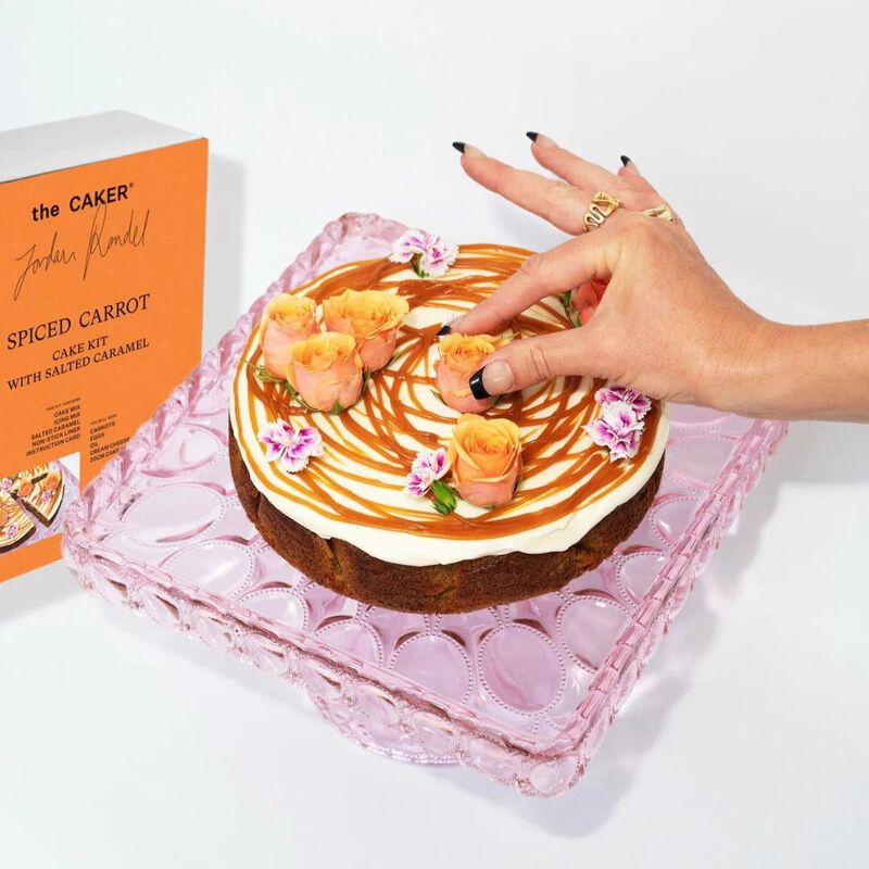 The Caker Spiced Carrot Cake with Salted Caramel Cake Kit image number 1