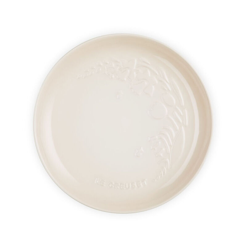 Le Creuset Jardin Sphere Plate 22cm - Meringue image number 1