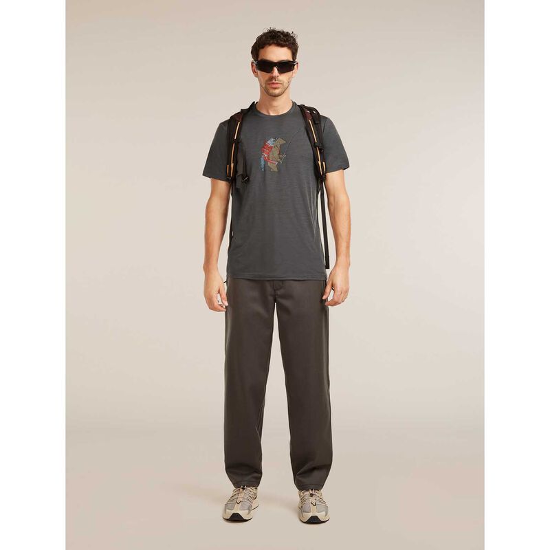 Icebreaker M Merino 150 Tech Lite SS Tee Bear Catch image number 5