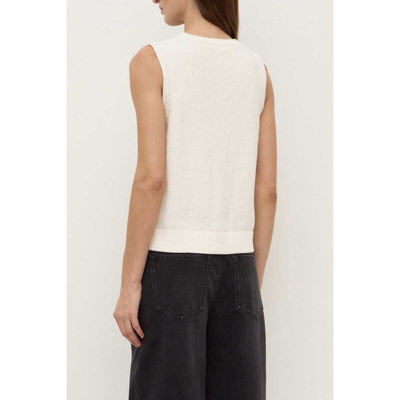 Assembly Label Palma Knit Vest Cream image number 1