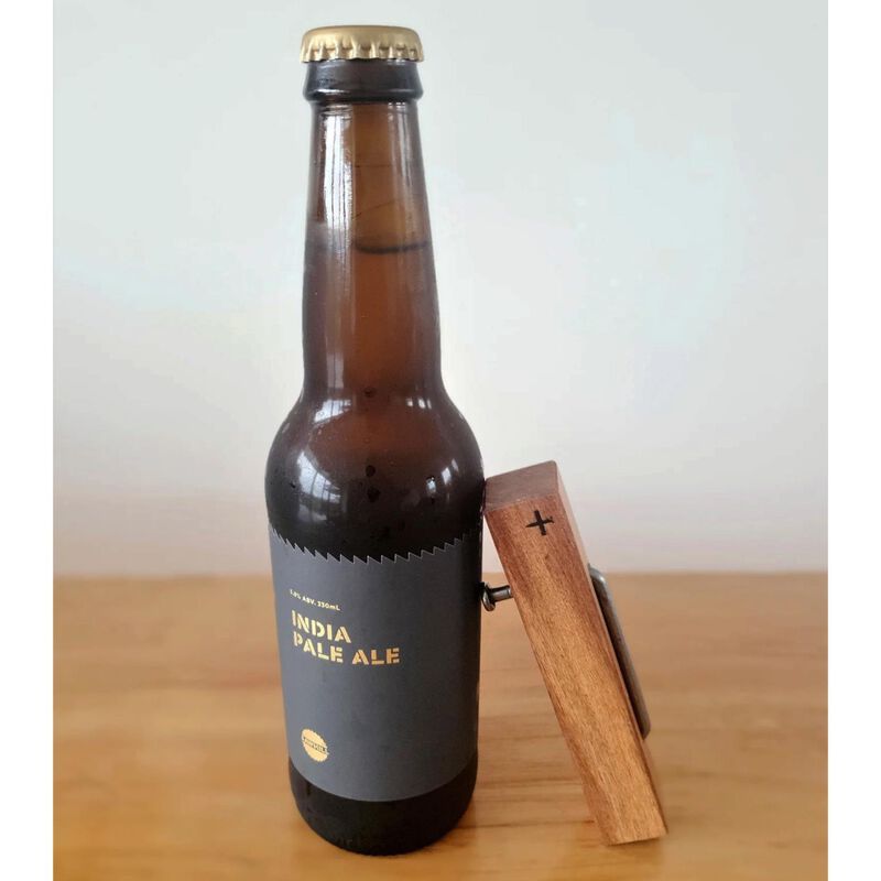 Jude Raffills Design Wooden Bottle Opener image number 1