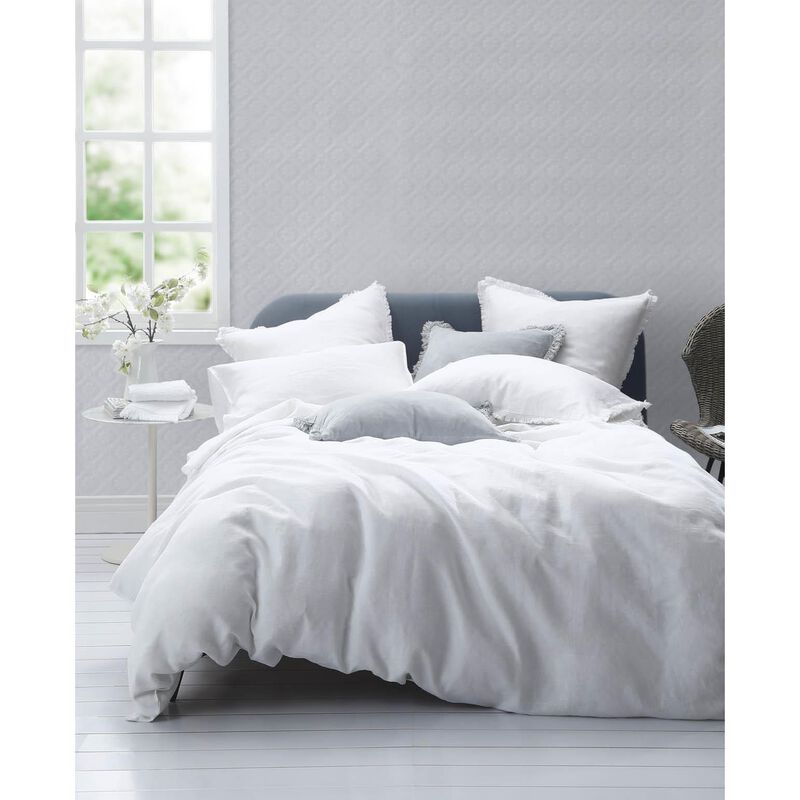 MM Linen Laundered Linen Duvet Set image number 6
