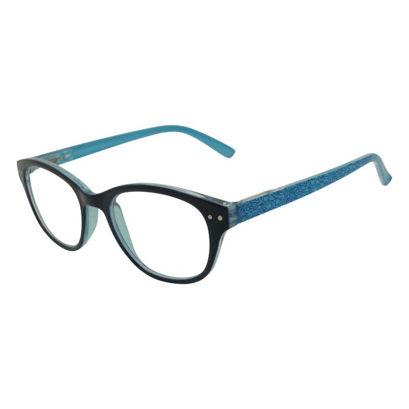 On The Nose Tortoise Glasses - Blue image number 0