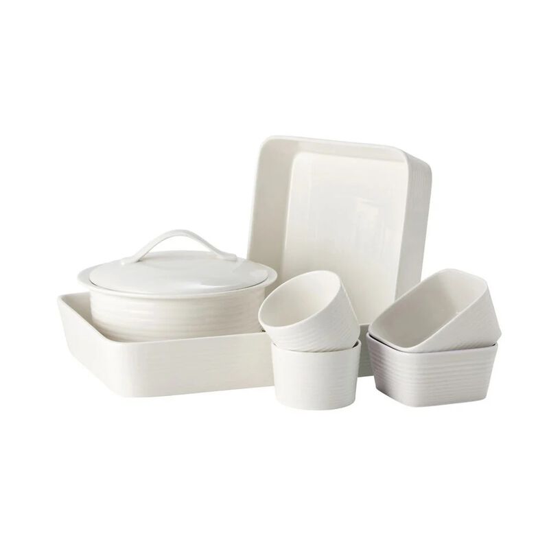 Royal Doulton Gordon Ramsay Maze White 7 Piece Set image number 0