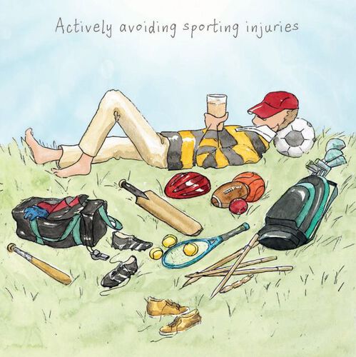 Avoiding Sporting Injuries Card