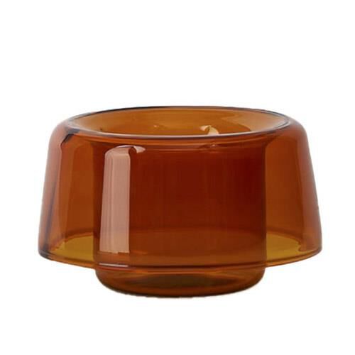 Città Cascade Tealight Holder Amber