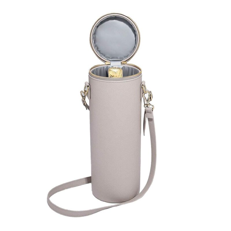Stackers Champagne Bottle Bag Taupe image number 0