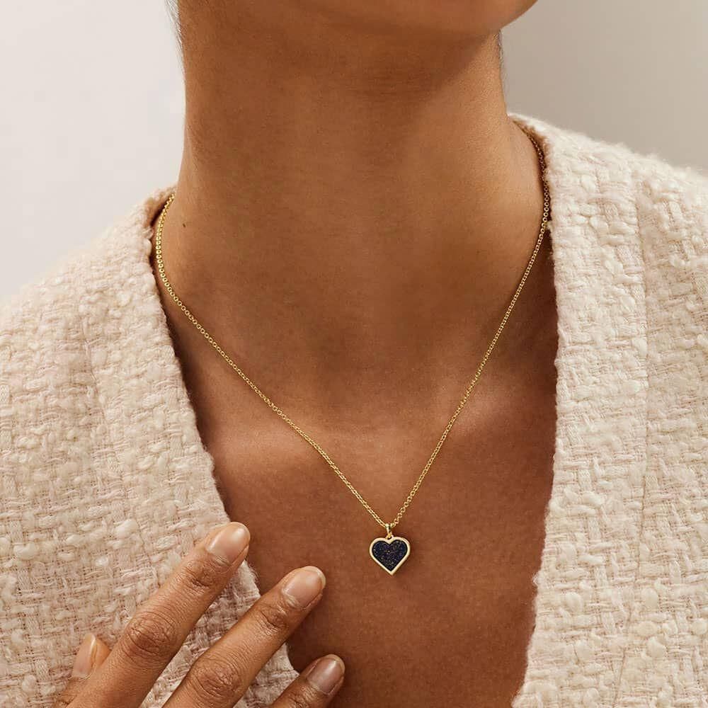 Ted baker 3 heart necklace top
