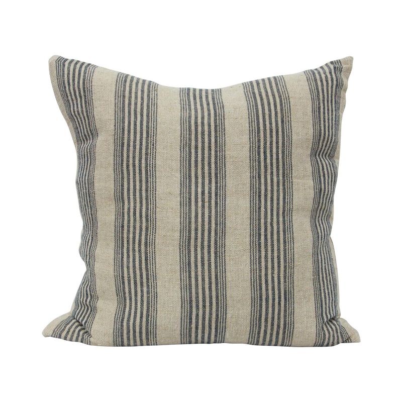 French Country Audry Stripe Cushion 60x60cm image number 0