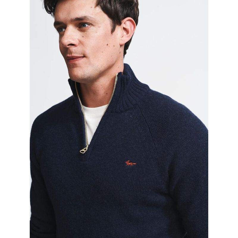 Aubin Bream Zip Neck Jumper image number 2