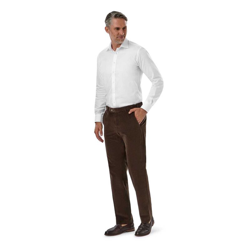 Cambridge Sutton 12W Cord Regular Fit Trouser Flp016 image number 8