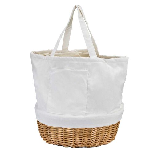 Keepsake Wicker Tote Bag
