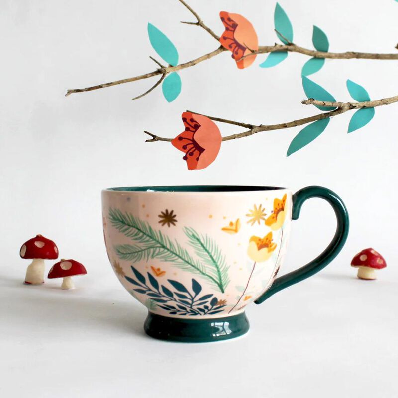 House Of Disaster Secret  Garden Rabbit Cup image number 3