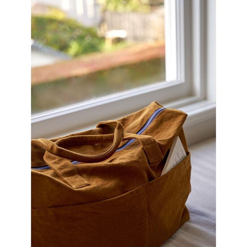 Citt&agrave; Marlo Contrast Overnight Bag Masala image number 1