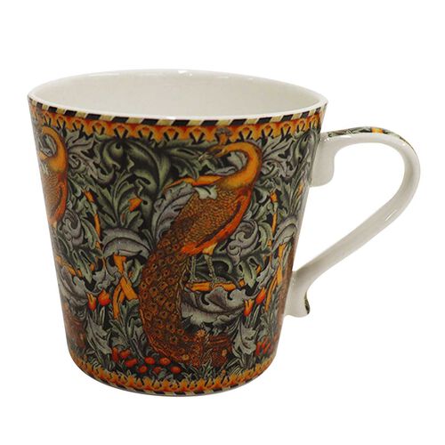 Dyme Bone China Conical Mug Single In Gift Box - Peacock