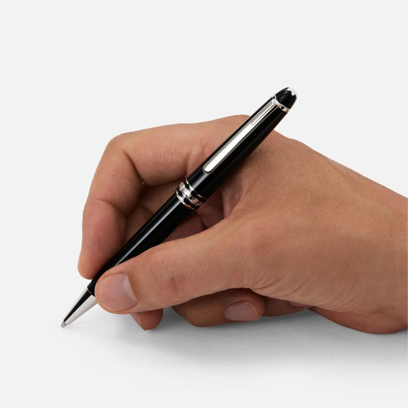 Montblanc Meisterst&uuml;ck Classique Platinum-Coated Ballpoint Pen image number 3