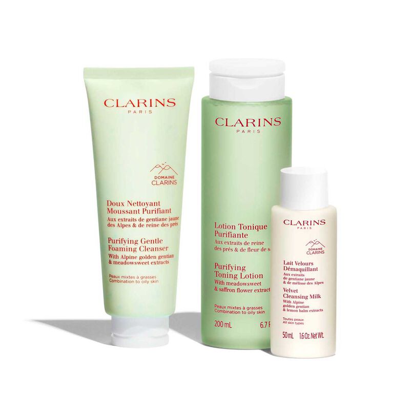 Clarins Cleansing Collection - Combination Skin image number 1