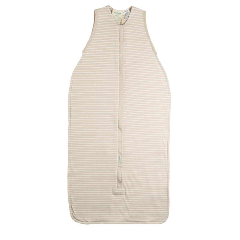 Woolbabe 3 Seasons Front Zip Merino/Organic Cotton Sleeping Bag - Dune image number 0
