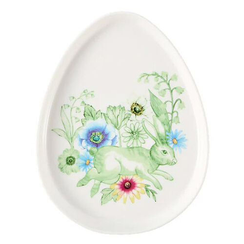 Maxwell & Williams Clover & Cottontail Egg Dish 18x23cm Gift Boxed
