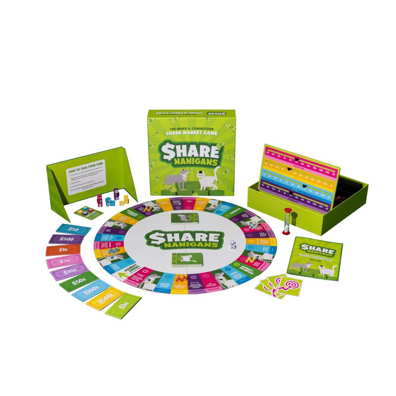 Sharenanigans - The Board Game image number 1