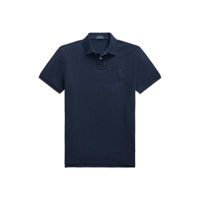 Polo Ralph Lauren Custom Slim Fit Big Pony Mesh Polo Shirt image number 6