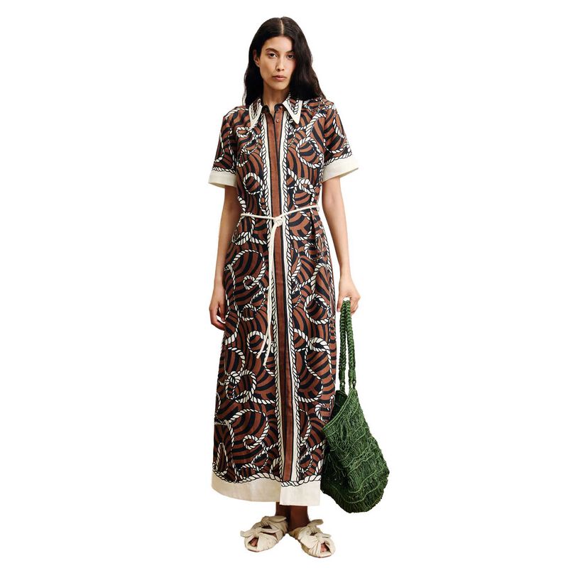 AL&Eacute;MAIS Sail Shirtdress image number 0