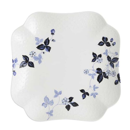 Wedgwood Bone China Dinnerwstrawberry Ink Bluwsib Platter 27cm