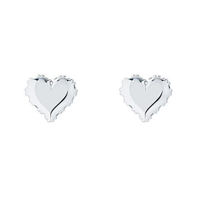 Ted Baker SERSY Sparkle Heart Stud Earring image number 1
