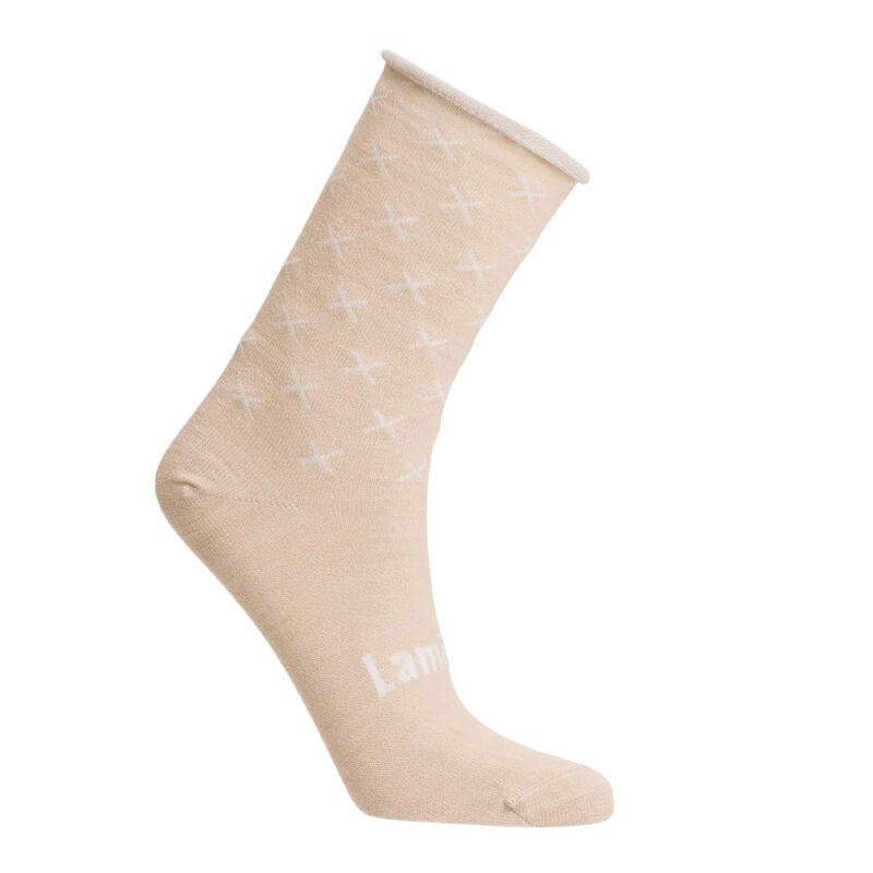 Lamington Socks Merino Wool Roll Top Crew Socks image number 0