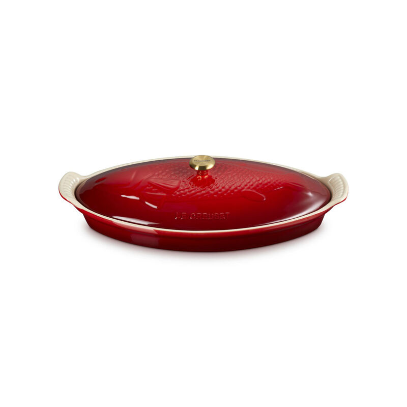 Le Creuset Stoneware Heritage Fish Baker 34cm image number 6