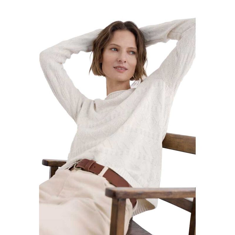 Seasalt Cornwall Kinter Jumper Chalk image number 0