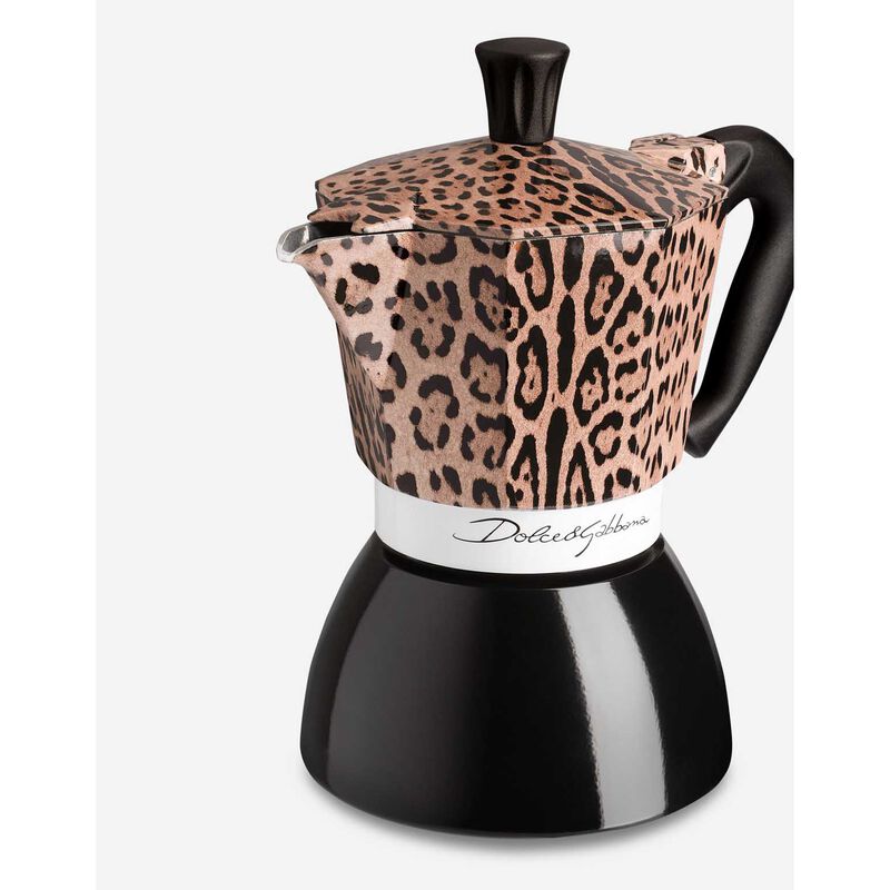Bialetti x Dolce & Gabbana Moka Induction 6 Cup Leopardo image number 2